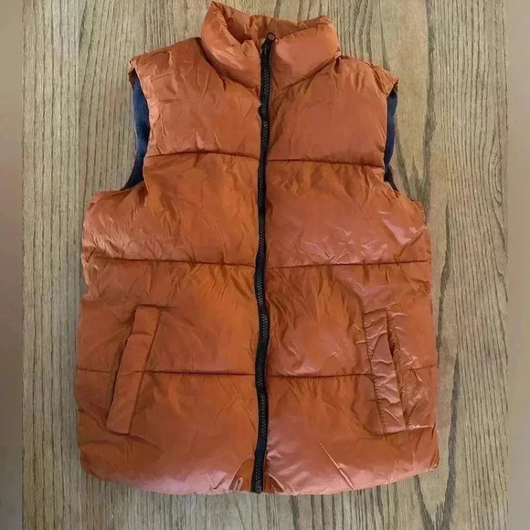 Old Navy Other - Old Navy warm Fall Winter Fleece Lined Puffer Vest Kids Size L(10/12)